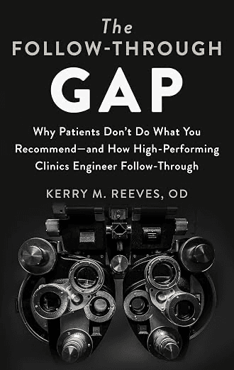 The Follow-Through Gap by Dr. Kerry Reeves — book cover